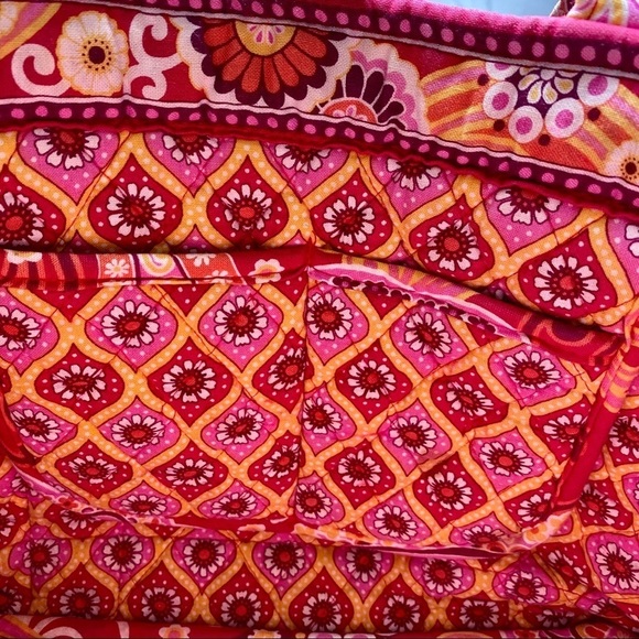 Vera Bradley Raspberry Fizz Paisley Tote Bag - Picture 3 of 4